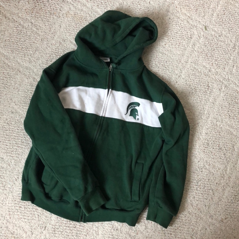 MSU zip up